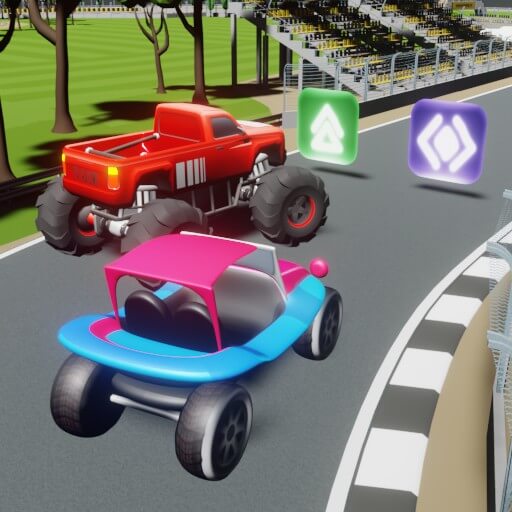 Extreme Blur Race  Araba Yarışı oyunu